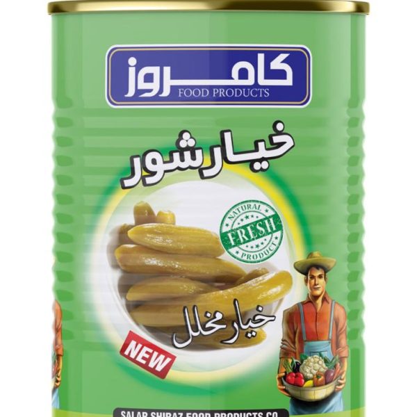 خیارشور قوطی کامروز