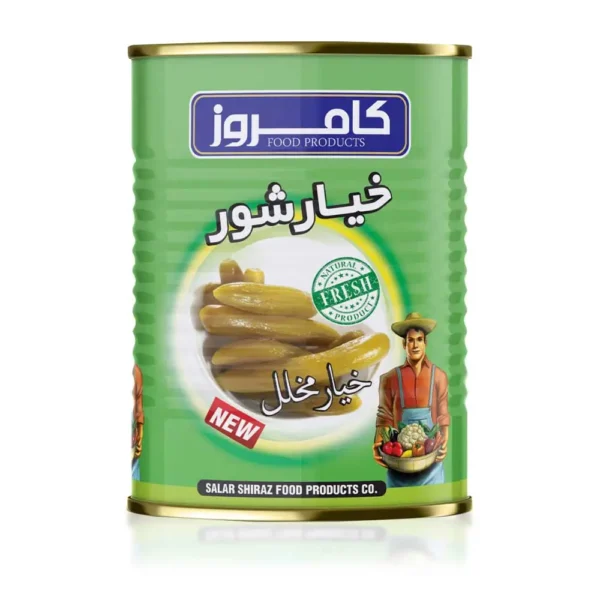 خیارشور 4 کیلویی کامروز