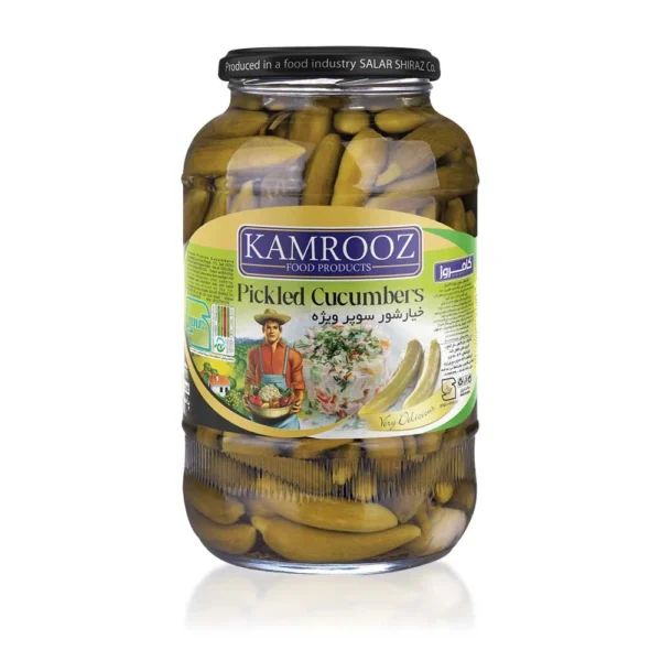 خیارشور سوپر ویژه 1500 گرمی کامروز
