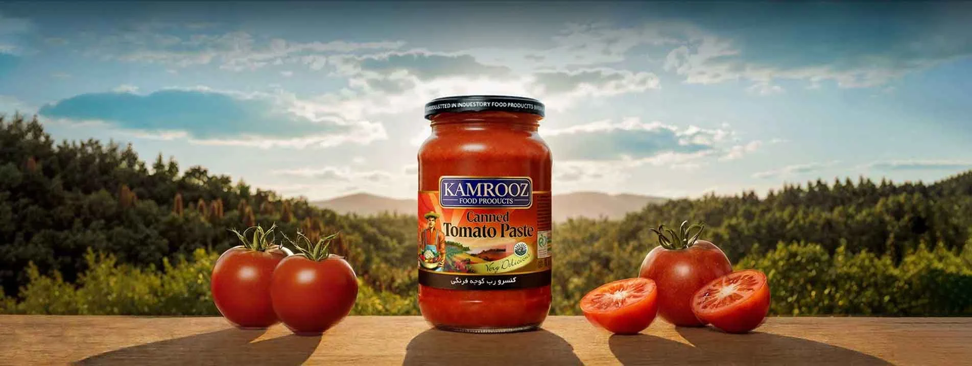 کارخانه صنایع غذایی کامروز 2 Banner 1 2