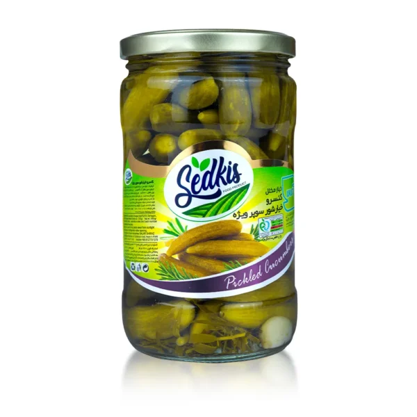 خیارشور سوپر ویژه سدکیس 750 گرمی