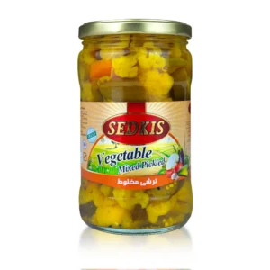 کنسرو ترشی مخلوط سدکیس750 گرمی